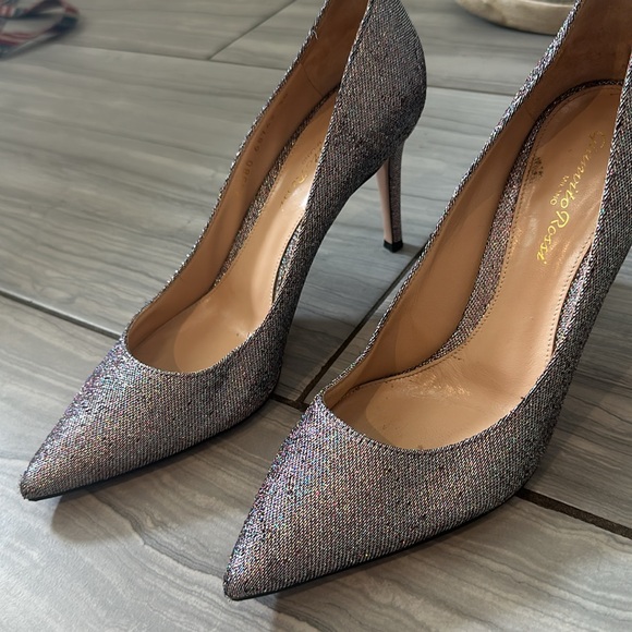 Gianvitto Rossi pumps in sparkle silver - Picture 9 of 9